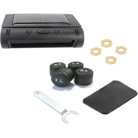 Resim Xetec Tpms External Ekranlı Kablosuz Dahili Pilli ve Güneş Enerjili Lastik Basınç Sensörü 