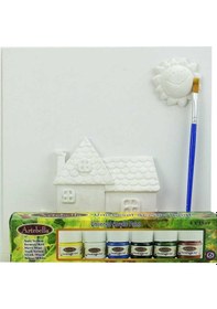 Resim 3D-04 Artebella Seramik Boyama Seti 20X20 Cm 