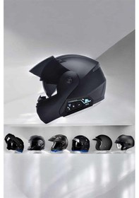 Resim Universal Kask Kulaklığı Motosiklet Intercom Interkom Dinleme Konuşma Özellikli Su Geçirmez 