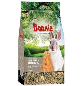 Resim Bonnie Tavşan & Kemirgen Yemi 750 Gr 5 Adet 