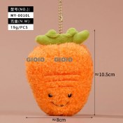 Resim Silver1 Yeni Yumurta Bebek Parti Peluş Oyuncaklar Çanta Çekicilik Bebek Bebek Pratik Bebek Anahtarlık (Yurt Dışından) 