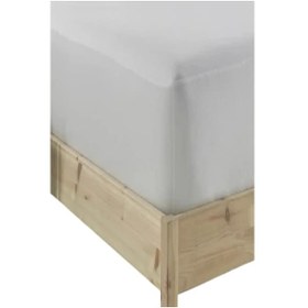 Resim Bebesi Fitted Tek Kişilik Alez 100x200+30 Cm Sıvı Geçirmez Micro Kumaş Beyaz 