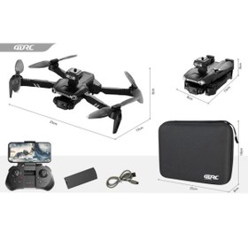 Resim Munico A13 4K Çift Kameralı Katlanabilir Drone FPV Wifi, Brushless Motor, Akıllı Engel Kaçınma 15 Dakika 