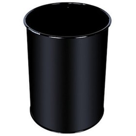 Resim Metal Siyah Masa Altı Çöp Kovası 13 Lt 