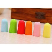 Resim Yeni Sıcak Yumuşak Köpük Kulak Tıkacı Seyahat Uyku Gürültü Önleyici Kulak Tıkacı Uyku Seyahati İçin Gürültü Azaltma 