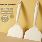 Resim 1 Adet Premium Silikon Tamagoyaki Spatulası - Isıya Dayanıklı, Yapışmaz, Ergonomik Sap - Yumurta, Pankek, Omlet, Biftek ve Daha Fazlasını Pişirmek İçin Mükemmel - Mutfak Araçları, Okula Dönüş Temel Gereksinimleri 