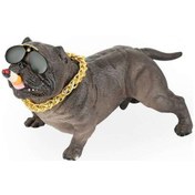 Resim Köpek Figürü - Gri Yongtao 