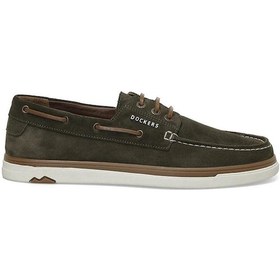 Resim Dockers 236050 Yeşil Nubuk Erkek Hakiki Deri Ayakkabı-yeşil Yeşil 