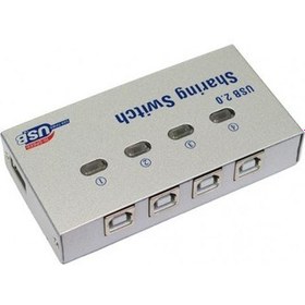 Resim Asian Tech Store USB Printer Switch 4 Port 