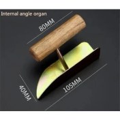 Resim Mingjin Shop 1 B Tarzı Ahşap Saplı Macun Bıçak Kazıyıcı Alçıpan Köşe Kürek Yin ve Yang Kazıyıcı Boya Çektirme Diatom Çamur Ev Inşaatı Aracı (Yurt Dışından) 