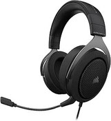 Resim Corsair HS60 HAPTIC Stereo Oyun Kulaklığı Haptic Bass - Dokunma Teknolojisi - Discord Sertifikalı - iCUE Uyumlu - PC - Karbon 