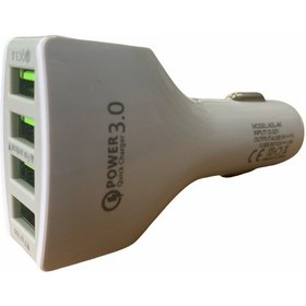 Resim Hızlı Quick 4 Port 4 Usb Araç Oto Araba Kamyon Tır Uyumlu Çakmak 