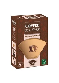 Resim Caffeo Filters No4 100 Adet Kahve Filtre Kağıdı X 4 Adet Diğer 