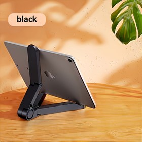Resim IPad, E-Okuyucu ve Akıllı Telefonlar için Çok Yönlü Ayarlanabilir Tablet Standı - Canlı Yayın, Video İzleme ve Çevrimiçi Öğrenme için Çok Açılı Taşınabilir Tutucu - Dayanıklı ABS Malzeme 
