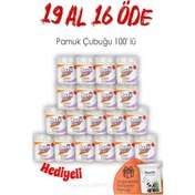 Resim 19 Al 16 Öde 100'lü Lux Pamuk Çubuğu Ve Rosıe 