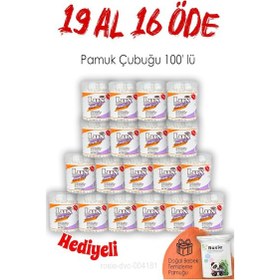 Resim 19 Al 16 Öde 100'lü Lux Pamuk Çubuğu Ve Rosıe 