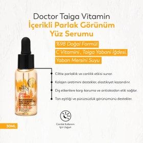 Resim Doctor Taiga %98 Doğal Formül Vitamin İçerikli Parlak Görünüm Yüz Serumu 
