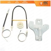 Resim Seat Toledo MK3 2004-09 Altea 5P1 XL İçin Arka Sol Cam Kriko Seti 