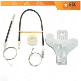 Resim Seat Toledo MK3 2004-09 Altea 5P1 XL İçin Arka Sol Cam Kriko Seti 