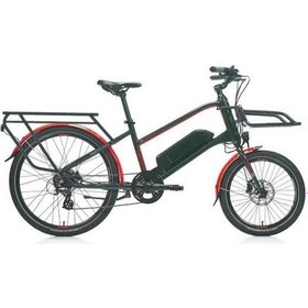 Resim Carraro E-lıne Elorry 2.1 Unısex Mini Velo Bisiklet 406h Hd 26 Jant 7 Vites Mat Siyah Kırmızı Gri 