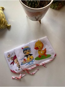 Resim MUTLUDÜNYAM bebek mama önlüğü 3lü sıvı geçirmez bağlamalı önlük 