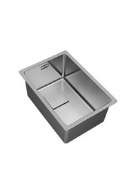 Resim Teka Fle x linea Rs15 2B 27.40 Tek Hazneli Tezgahüstü/Tezgahasıfır (Flush) Tezgahaltı Paslanmaz Çelik Eviye - 115000016 