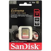 Resim Sandisk Extreme 128GB 180mb/s SDXC Hafıza Kartı 