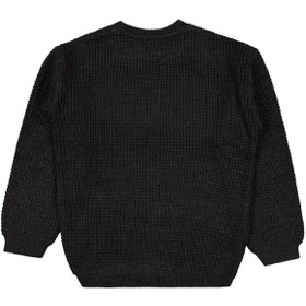 Resim Civil Boys Waffle Örgülü 10-13 Yaş Kazak - Gri - Antrasit / 13-14 Yaş 