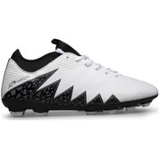 Resim M.P. 231-1143 Mr Erkek Beyaz Çoraplı Krampon Fulbol Ayakkabı - 40 Beyaz 