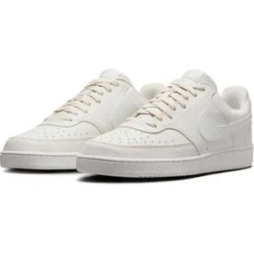 Resim Nike Court Vision Low Next Nature Erkek Beyaz Sneaker Ayakkabı - HF1741-001 