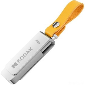 Resim Lemestar Kodak K133 64gb Yüksek Hız Usb 3.0 Metal Taşınabilir Bellek - 120mb/s Okuma Hızı, 360 Döner Başlık Ve Şık Kordonlu Tasarım 
