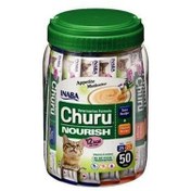 Resim Inaba Ciao Churu Cream Tuna ve Tavuklu Besleyici Kedi Ödül Kreması 50 x 14 Gr 