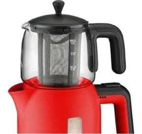 Resim Kırmızı Otomatik Elektrikli Çay Makinesi, Pratik ve Şık Tasarım, Çok Renkli 