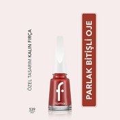 Resim Flormar Nail Enamel Yoğun Pigmentli Oje 539 Spicy 