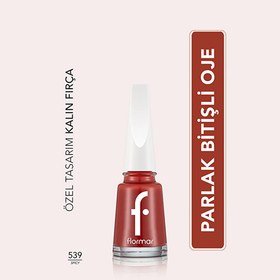 Resim Flormar Nail Enamel Yoğun Pigmentli Oje 539 Spicy 