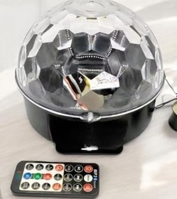 Resim Bluetooth ve Uzaktan Kumandalı Çok Renkli Masaüstü Disko Topu, Ürün Kodu: TEK-8FFE31839D9FD16F2741B9-CAN 