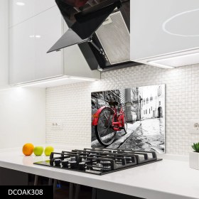 Resim Olinpa Cam Ocak Arkası Koruyucu | Bisiklet 