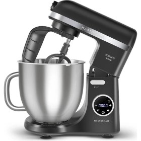 Resim Karaca Mastermaid Chef Ultra D2000W Dijital Ekranlı Hamur Yoğurma Makinesi Matte Black 7l 