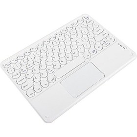 Resim Geeksen "78 Tuşlu Şarj Edilebilir Kablosuz Klavye - Bt3.0, Android/ios/windows Uyumlu, İnce Tasarım" 