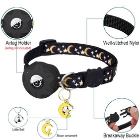 Resim Kedi Tasması Airtag Kılıf 26334 - Pembe / 20 - 30cm 