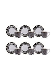 Resim Decorium 12 Parça Kahve Fincan Takımı Asaf M06529 