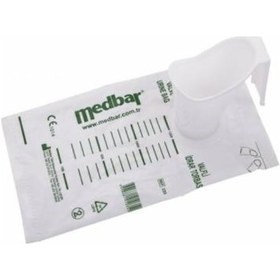 Resim Medbar Valfli Idrar Torbası Tek Kullanımlık Ördek 1500 Ml 