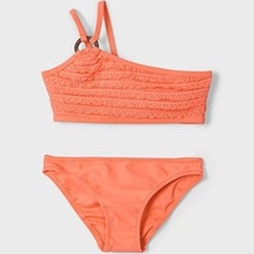 Resim Mayoral Kız Çocuk Fırfırlı Bikini 3716 Turuncu 