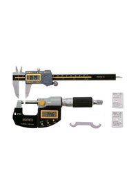 Resim Fett As-105014 0-1 /0-25 mm Asimeto Dijital Dış Çap Mikrometresi 