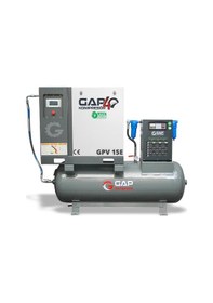 Resim Hava Kompresörü Depo Üstü İnvertörlü Vidalı 15hp 500lt Gpv15e 