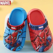 Resim Erkek Çocuk Yaz Terlikleri, Spider-Man Yumuşak Tabanlı Hafif Bahçe Ayakkabısı, Ev Terliği 