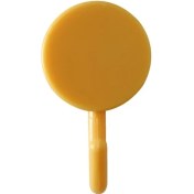 Resim GongtuShop C-1 Adet Sarı Stil Duvara Monte Organizatör Saklama Kutusu Uzaktan Kumandaya Monte Cep Telefonu Fişi Duvar Tutucu Şarj Çok Işlevli Kanca Tutucu Standı (Yurt Dışından) 