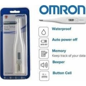 Resim Omron Eco Temp Basic Dijital Ateş Ölçer Mc-246-e4 
