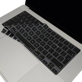 Resim McStorey Macbook Air Pro Klavye Kılıfı UK(EU) İngilizce M1-M2-M3 A2681 A2941 A2442 A2485 A2992 A2991 