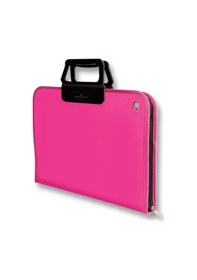 Resim Faber-Castell 38x55 cm Pembe Proje Çantası,Geniş İç Hacim, Ergonomik Taşıma Askılığı, PP Malzeme 
